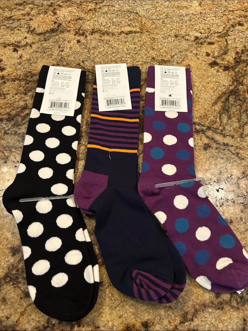 Happy Socks three happy